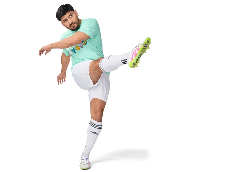 Carlos Reyes, Nursing supervisor, Soccer player