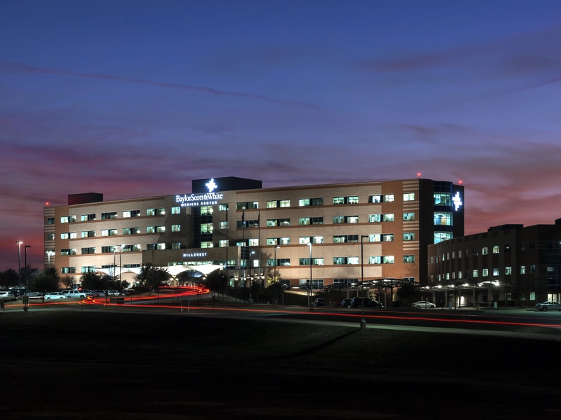 Exterior photo of Baylor Scott & White Medical Center – Hillcrest hospital