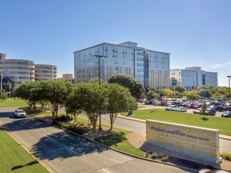 Exterior photo of Baylor Scott & White Blood Center