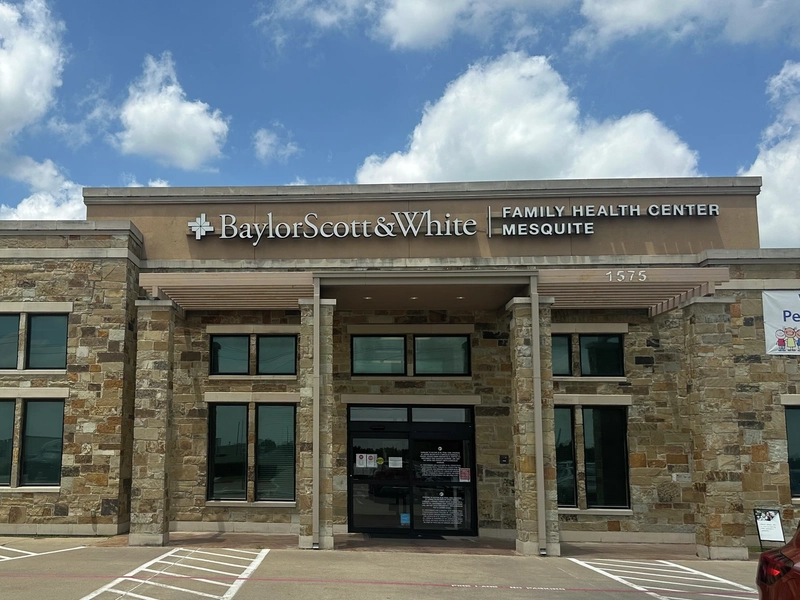 Exterior photo of Baylor Scott & White Family Health Center – Mesquite
