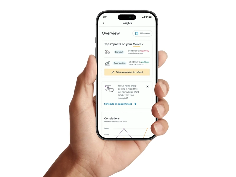 Behavioral Health eVisit on MyBSWH app