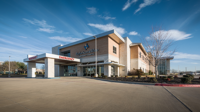 Exterior photo of Baylor Scott & White Emergency Hospital – Rockwall