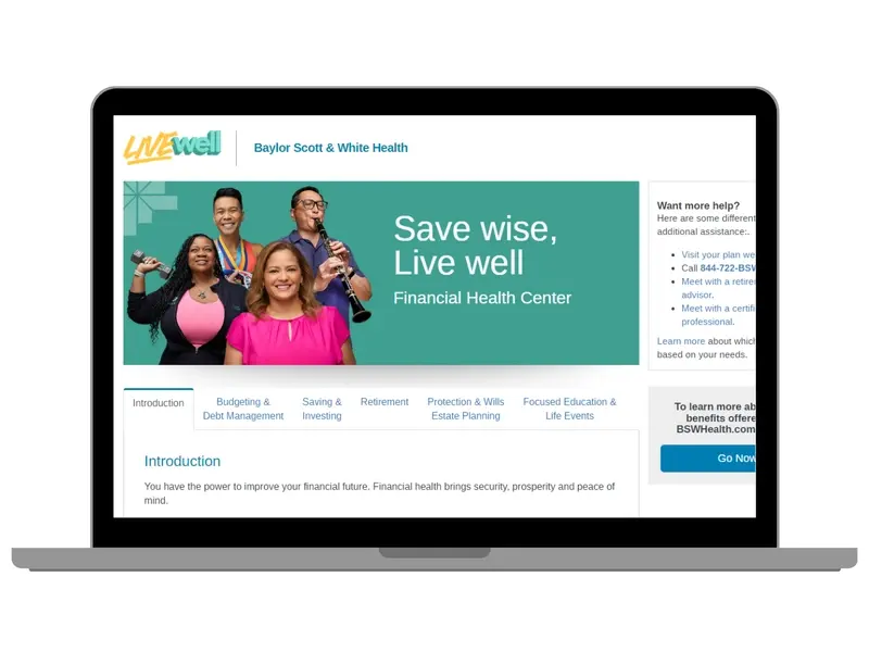 Save wise, live well