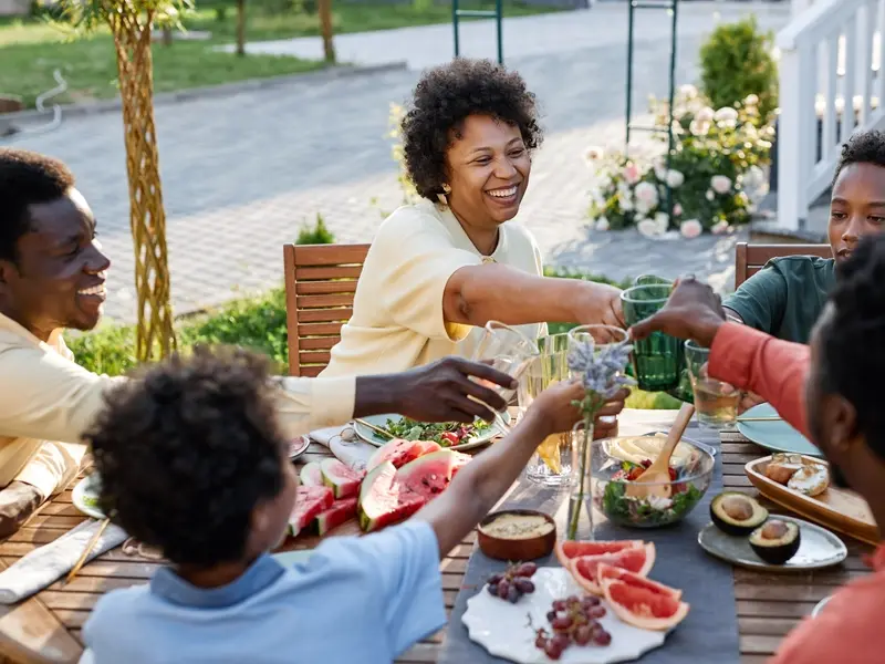 TMS Therapy helped this patient enjoy having dinner with family and friends again