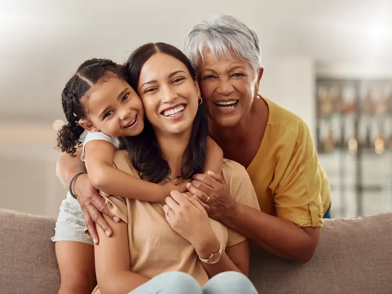 cancer survivor spending time with family