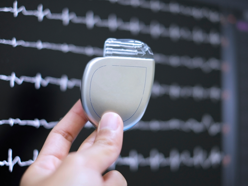 A Holter monitor that monitors your heart rhythm