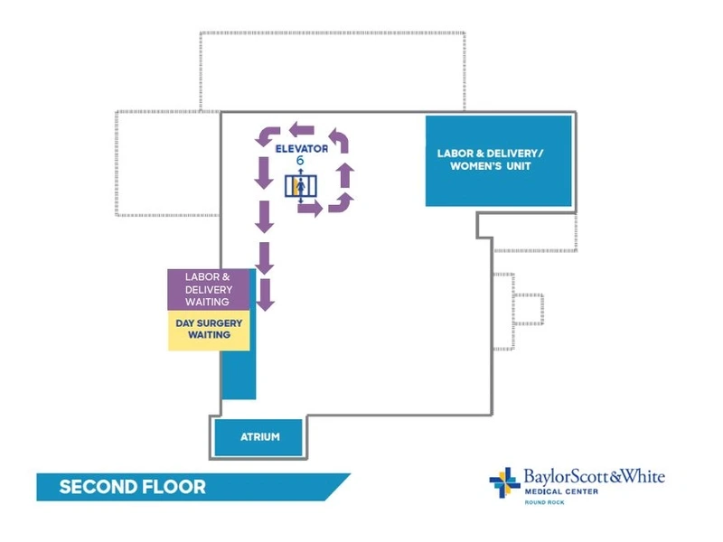 Second floor map