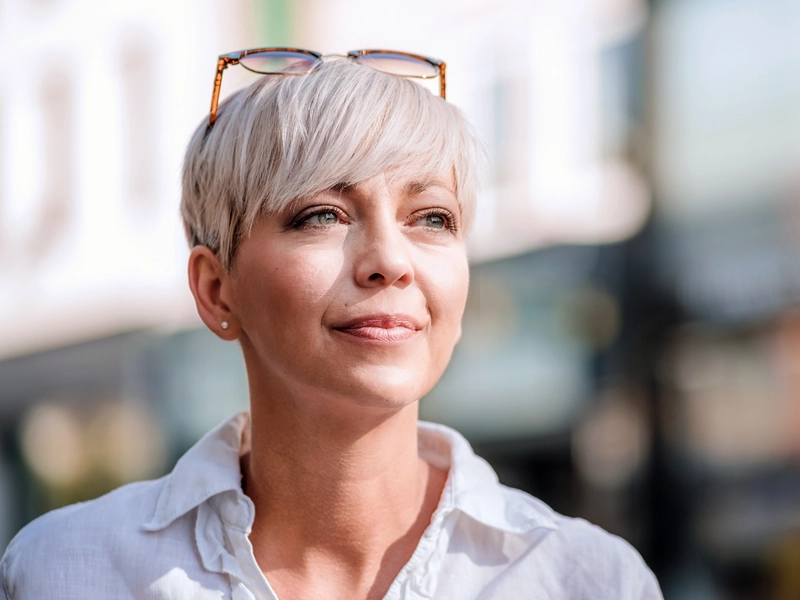 Female patient who underwent a Endometrial Biopsy 