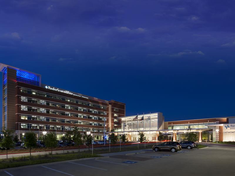 Exterior photo of Baylor Scott & White Medical Center - Waxahachie hospital