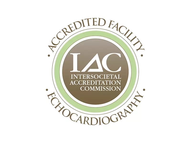 IAC Accredited Echocardiography logo