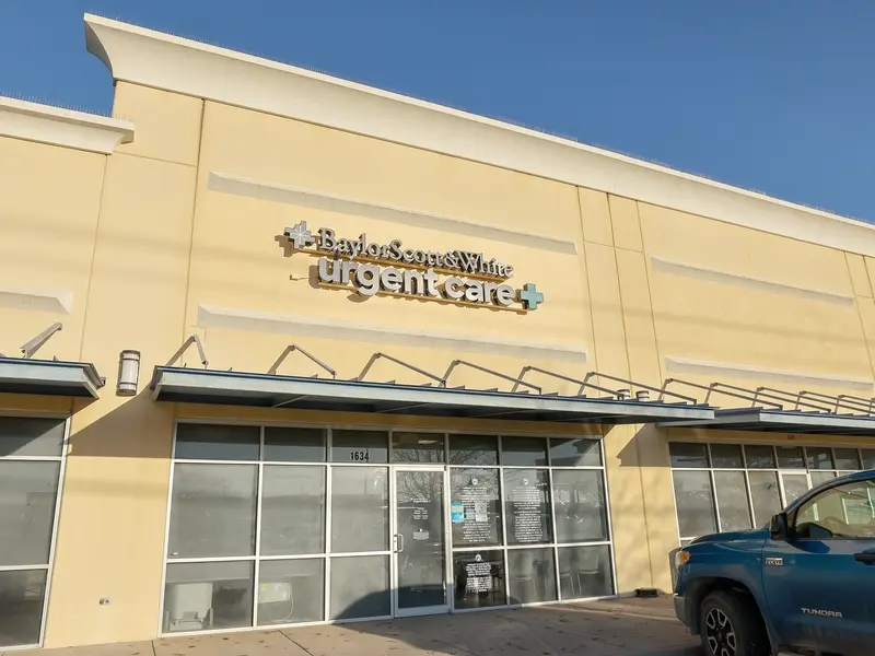 Entrance to Baylor Scott & White Urgent Care+ Abilene (Highway 351)