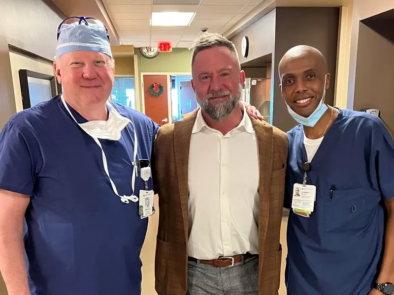 Patient photo of Matt Sauri who shared his story with us