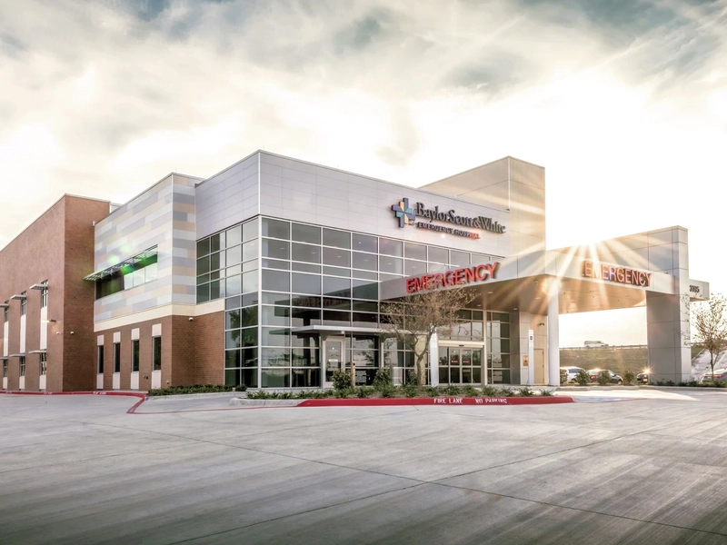 Exterior photo of Baylor Scott & White Emergency Hospital - Grand Prairie