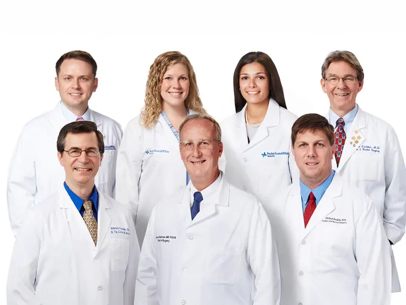 Baylor Scott & White North Texas Colon and Rectal Associates group photo