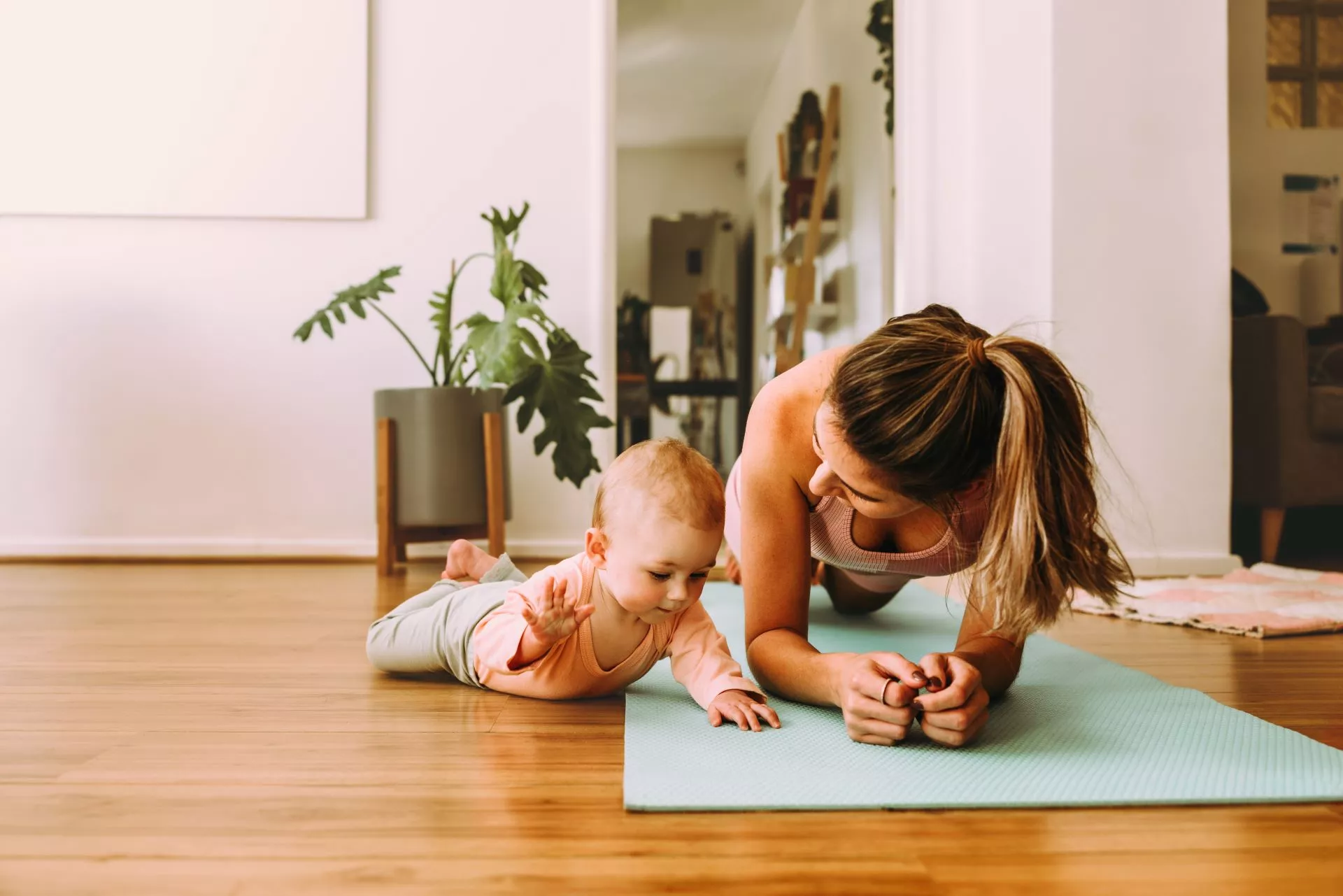 Diastasis Recti exercises during and after pregnancy - Yoga