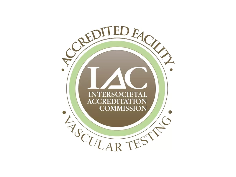 IAC Accredited Vascular Testing logo