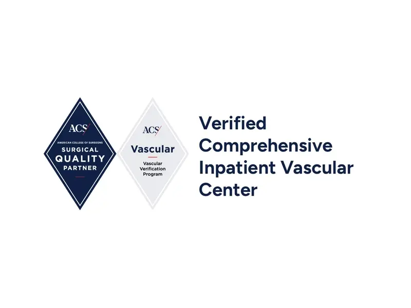 Vascular Verification Program and Verified Comprehensive Inpatient Vascular Center logo