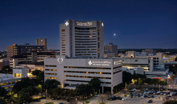 Exterior of Baylor Scott & White The Heart Hospital – Dallas