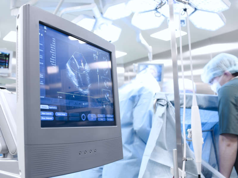 patient undergoing heart valve surgery